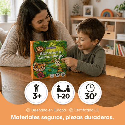 Bingo Infantil - Bashtastic